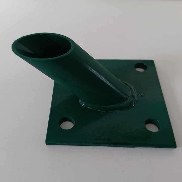 Základová platnička na vzperu Ø38mm,RAL6005 – veľký Základová platnička na vzperu Ø38mm – Obrázok 1